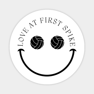 Volleyball - love at first spike Magnet